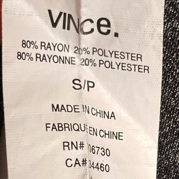 Vince Long-Sleeved, Boldly-Striped Top - Black/White - S - Picture 8 of 9